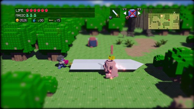 3D Dot Game Heroes