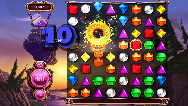 EX: Bejeweled 3