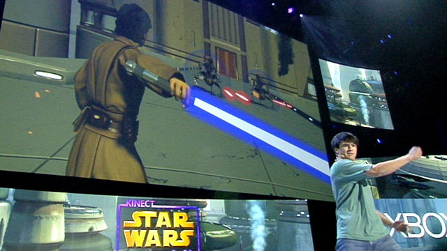 E3 2011: Kinect Star Wars Stage Demo