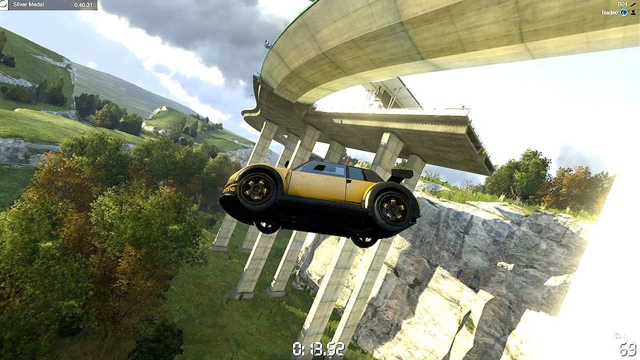 TrackMania 2 Valley