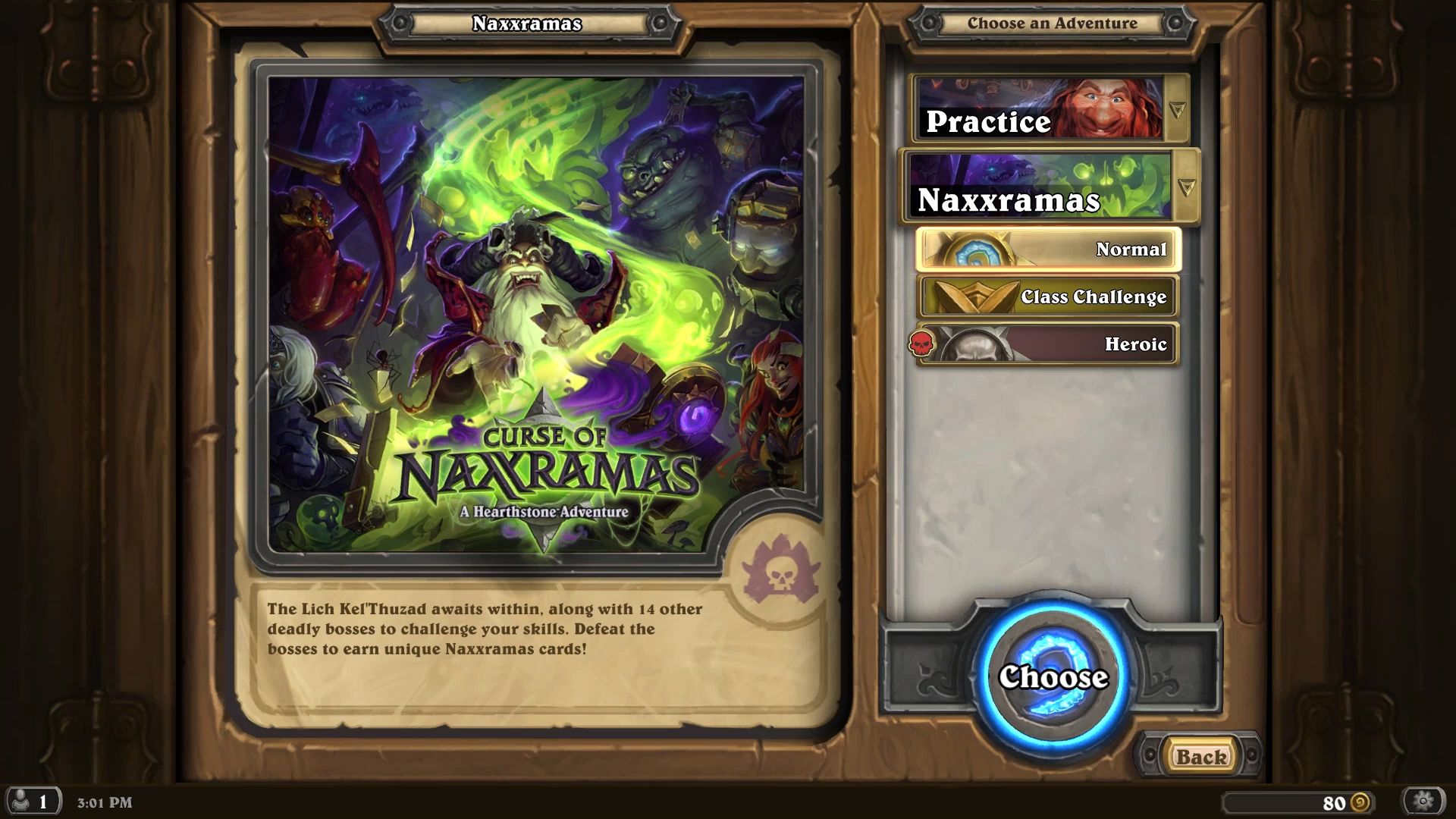 Hearthstone: Curse of Naxxramas