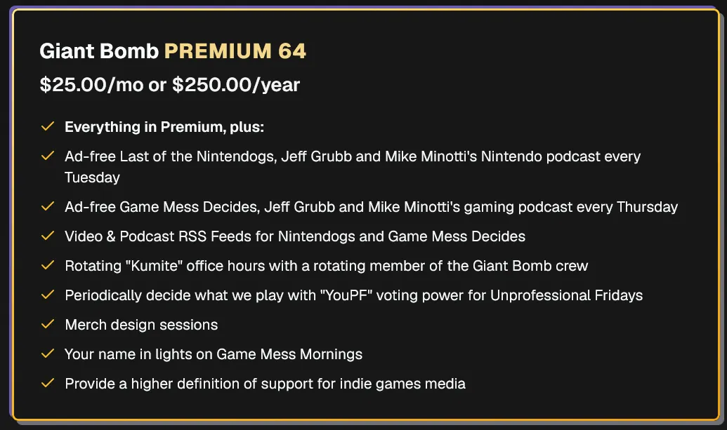 Premium 64