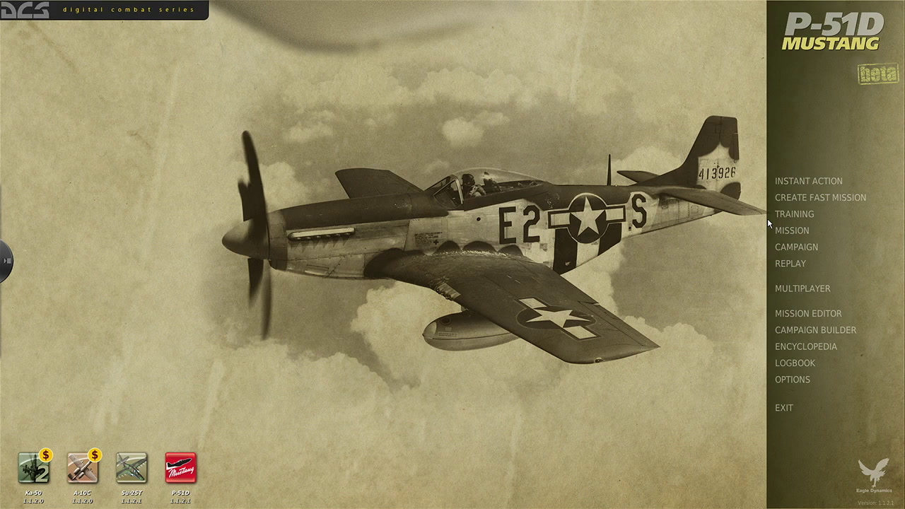 Flight Club: Digital Combat Simulator: P-51D Mustang Beta