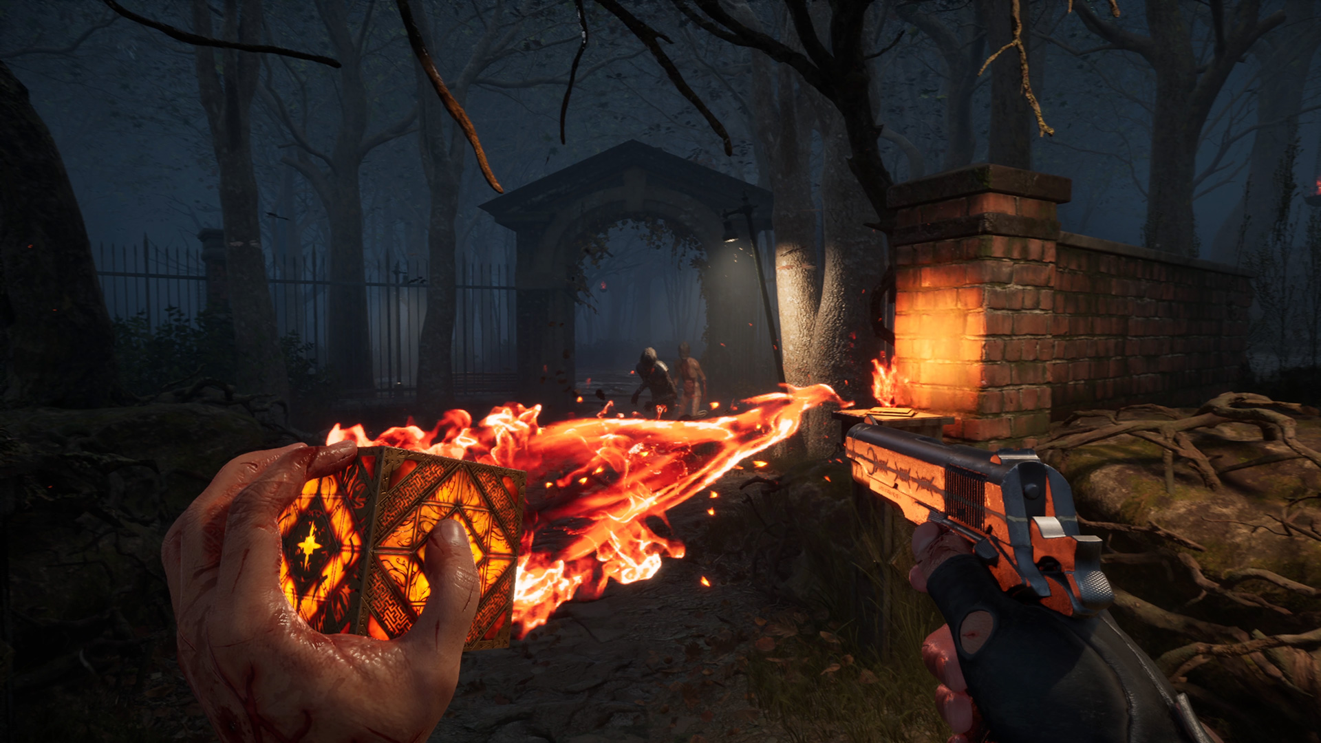 Shooting fire with the Genesis Configuration